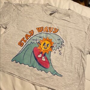 Pebby Forevee Crop Tee